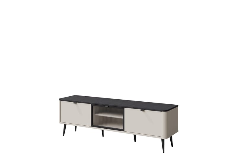 Cucina Tv-Kaappi 160x40 cm, Beige/Harmaa