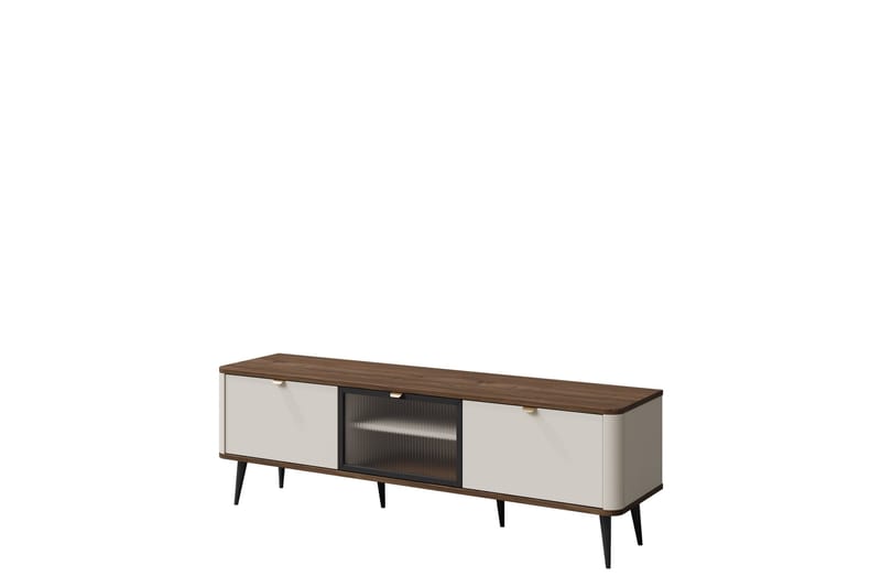 Cucina Tv-Kaappi 160x40 cm, Beige/Ruskea
