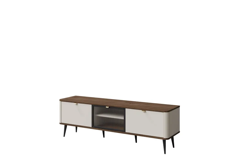 Cucina Tv-Kaappi 160x40 cm, Beige/Ruskea