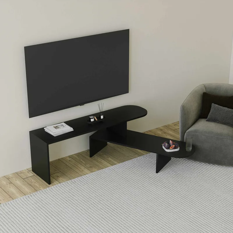 Deliones TV-taso 130 cm - Huonekalut - TV- & Mediakalusteet - Tv taso & Mediataso