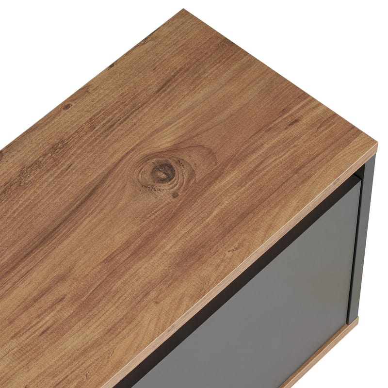 Domar TV-taso 160 cm - Antrasiitti, Atlantic-mänty - Huonekalut - TV- & Mediakalusteet - Tv taso & Mediataso