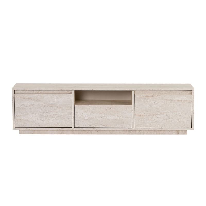 Domar TV-taso 160 cm - Travertiini - Huonekalut - TV- & Mediakalusteet - Tv taso & Mediataso