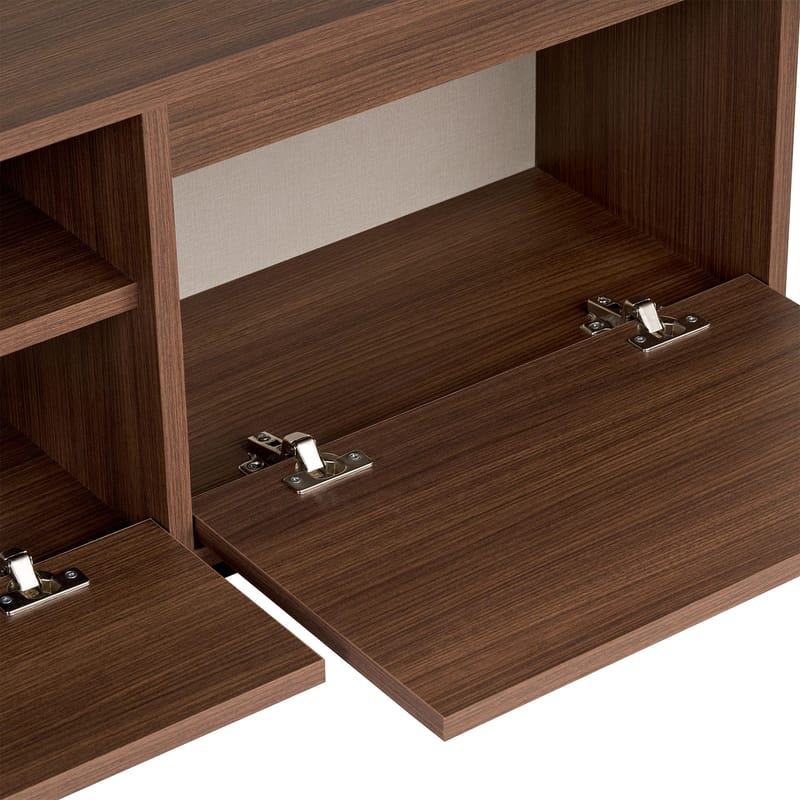 Domar TV-taso 160 cm - Walnut - Huonekalut - TV- & Mediakalusteet - Tv taso & Mediataso