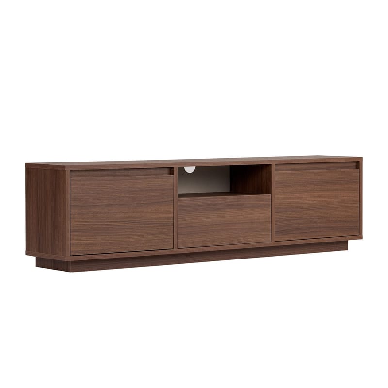 Domar TV-taso 160 cm - Walnut - Huonekalut - TV- & Mediakalusteet - Tv taso & Mediataso