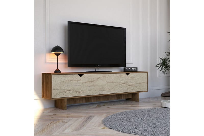 Edrion TV-taso 180 cm, Luonnonväri