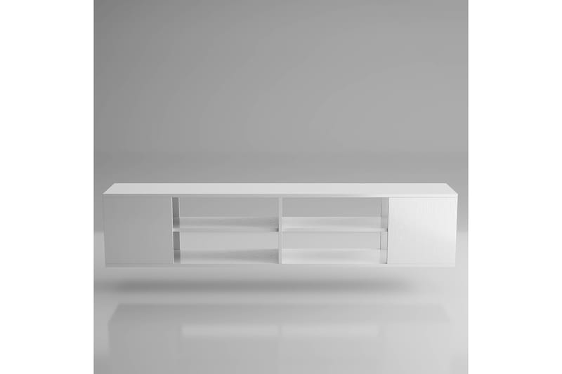 Elspet Tv-taso 180 cm - Valkoinen - Huonekalut - TV- & Mediakalusteet - Tv taso & Mediataso