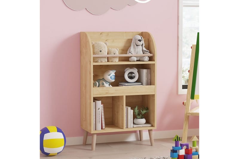Elyric Kirjahylly 60 cm - Tammi - Säilytys - Hylly - Kirjahylly