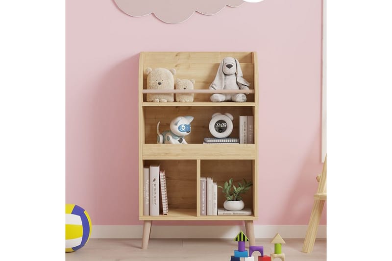 Elyric Kirjahylly 60 cm - Tammi - Säilytys - Hylly - Kirjahylly