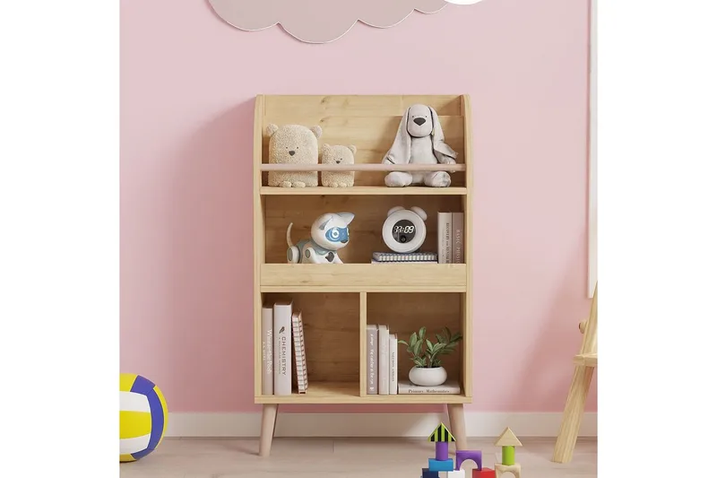 Elyric Kirjahylly 60 cm - Tammi - Säilytys - Hylly - Kirjahylly