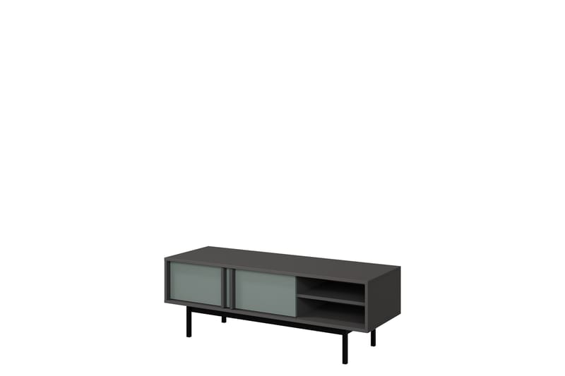 Farshian Tv-Taso 123x43 cm - Harmaa/Vihreä - Huonekalut - TV- & Mediakalusteet - Tv taso & Mediataso