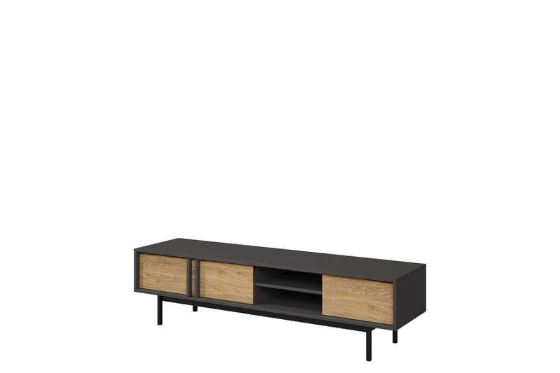 Farshian Tv-Taso 163x43 cm - Harmaa/Ruskea - Huonekalut - TV- & Mediakalusteet - Tv taso & Mediataso