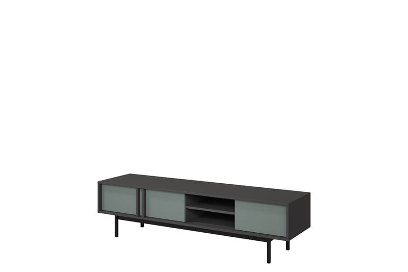 Farshian Tv-Taso 163x43 cm - Harmaa/Vihreä - Huonekalut - TV- & Mediakalusteet - Tv taso & Mediataso