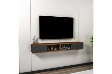 Faval TV-taso 140 cm - Pähkinä/Antrasiitti - Huonekalut - TV- & Mediakalusteet - Tv taso & Mediataso