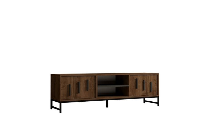 Form-TV-taso 160 cm - Ruskea - Huonekalut - TV- & Mediakalusteet - Tv taso & Mediataso