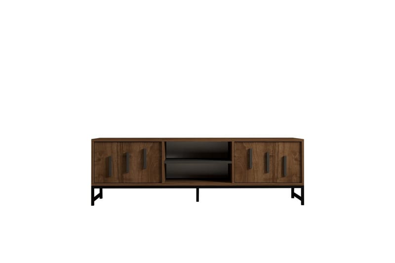Form-TV-taso 160 cm - Ruskea - Huonekalut - TV- & Mediakalusteet - Tv taso & Mediataso