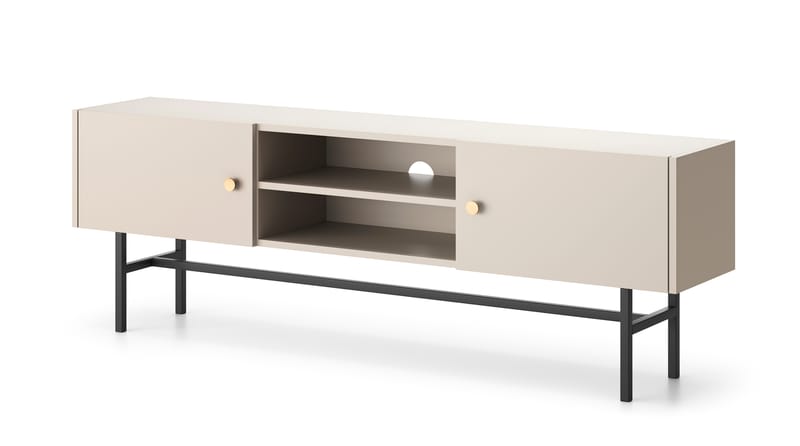 Francisca TV-taso 155 cm - Cashmere - Huonekalut - TV- & Mediakalusteet - Tv taso & Mediataso