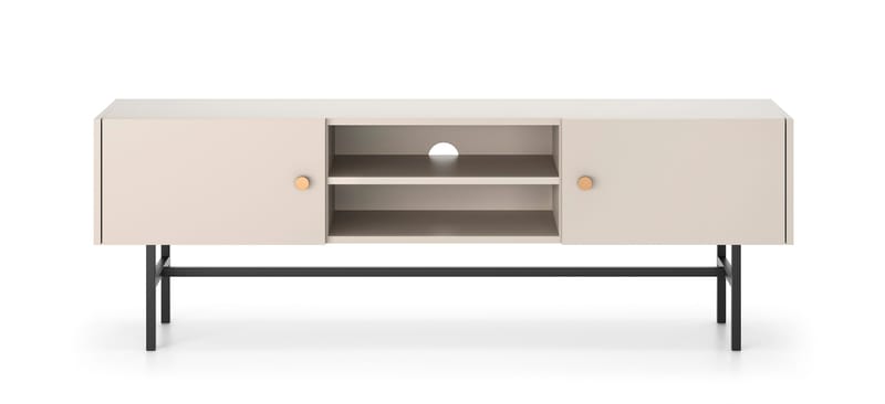 Francisca TV-taso 155 cm - Cashmere - Huonekalut - TV- & Mediakalusteet - Tv taso & Mediataso