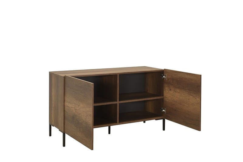 Galnor TV-taso 120 cm - Keskisävyinen puu - Huonekalut - TV- & Mediakalusteet - Tv taso & Mediataso