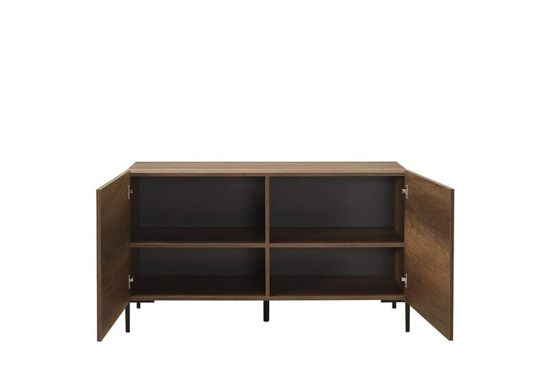 Galnor TV-taso 120 cm - Keskisävyinen puu - Huonekalut - TV- & Mediakalusteet - Tv taso & Mediataso