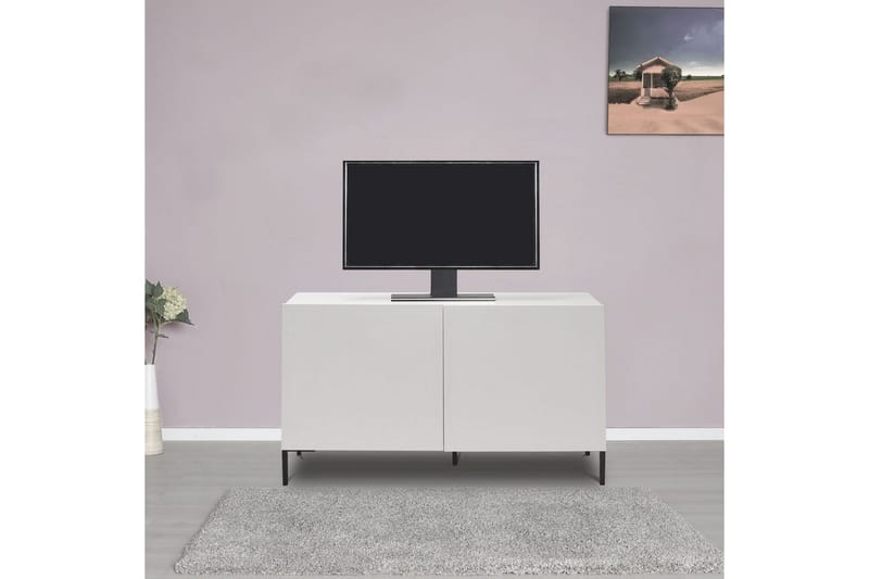 Galnor TV-taso 120 cm - Valkoinen - Huonekalut - TV- & Mediakalusteet - Tv taso & Mediataso