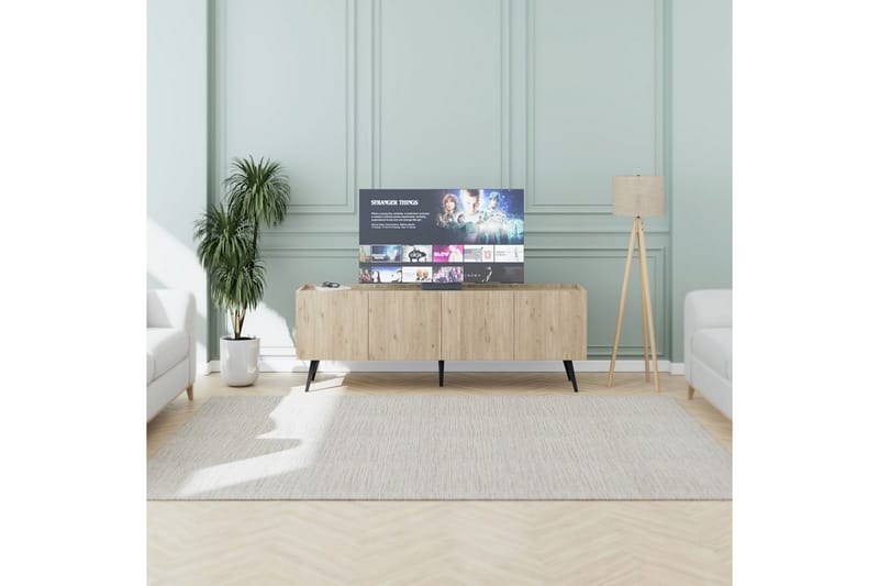 Galnor TV-taso 180 cm - Natural - Huonekalut - TV- & Mediakalusteet - Tv taso & Mediataso