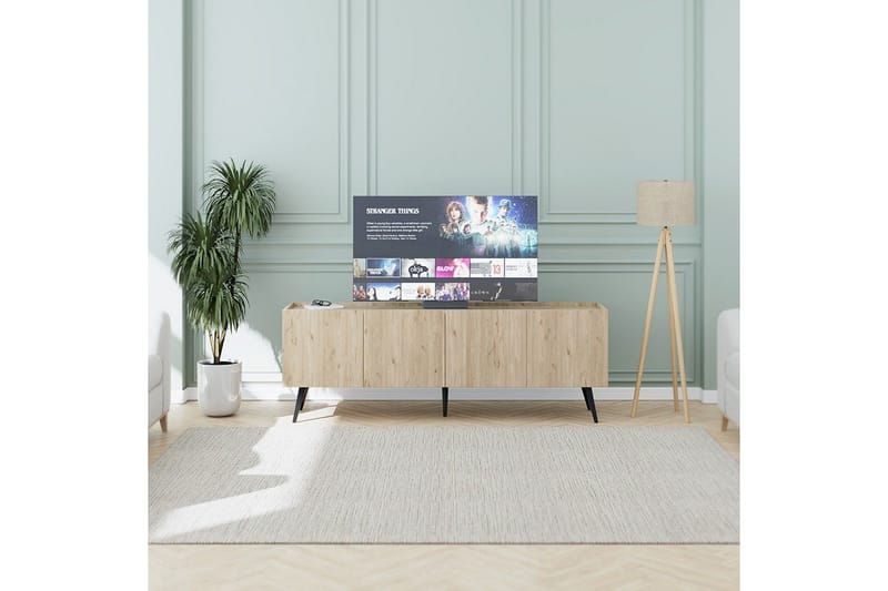 Galnor TV-taso 180 cm - Natural - Huonekalut - TV- & Mediakalusteet - Tv taso & Mediataso