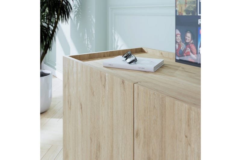 Galnor TV-taso 180 cm - Natural - Huonekalut - TV- & Mediakalusteet - Tv taso & Mediataso