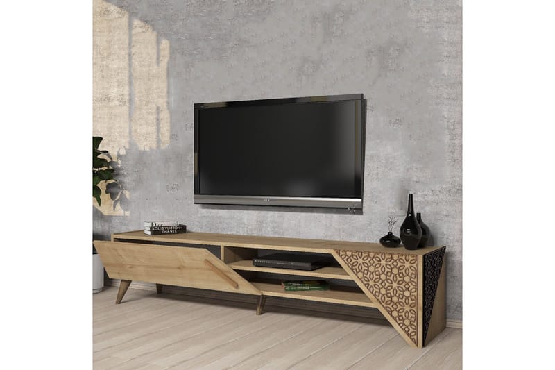 Gerais Tv-taso 180 cm - Tammi - Huonekalut - TV- & Mediakalusteet - Tv taso & Mediataso