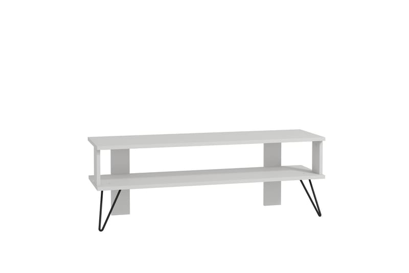 Greger TV-taso 120 cm - Valkoinen - Huonekalut - TV- & Mediakalusteet - Tv taso & Mediataso