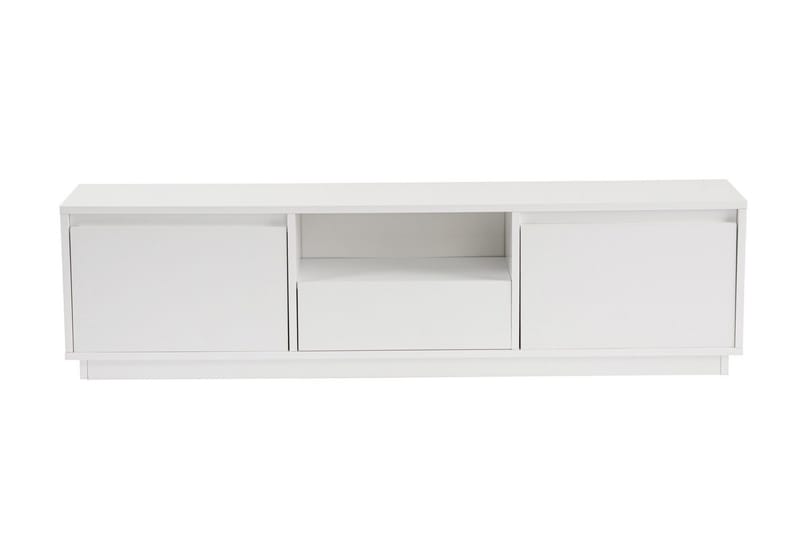 Gulliver lattiaseisova tv-taso 160 cm säilytyksellä maalattu puu - Valkoinen - Huonekalut - TV- & Mediakalusteet - Tv taso & Mediataso