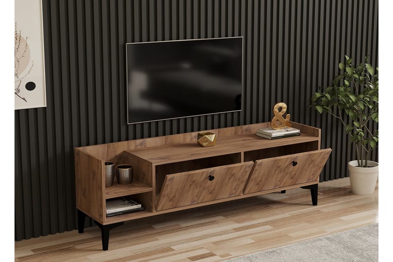 Han Tv-taso 150 cm - Ruskea - Huonekalut - TV- & Mediakalusteet - Tv taso & Mediataso
