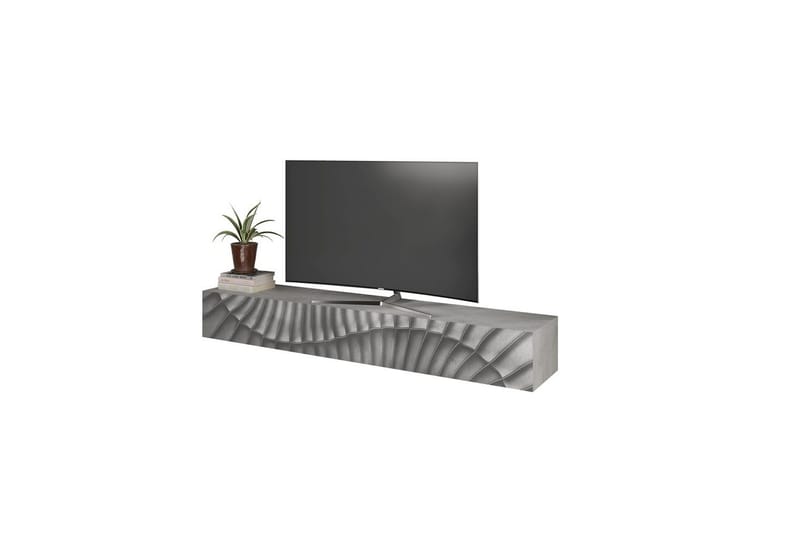 Hawell Seinälle kiinnitettävä TV-taso 210 cm - Harmaa - Huonekalut - TV- & Mediakalusteet - Tv taso & Mediataso