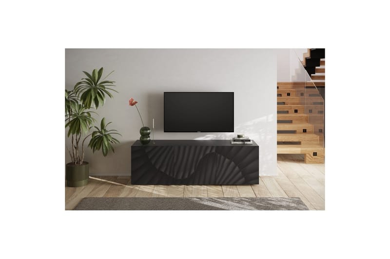 Hawell TV-taso 181 cm - Tumma harmaa - Huonekalut - TV- & Mediakalusteet - Tv taso & Mediataso