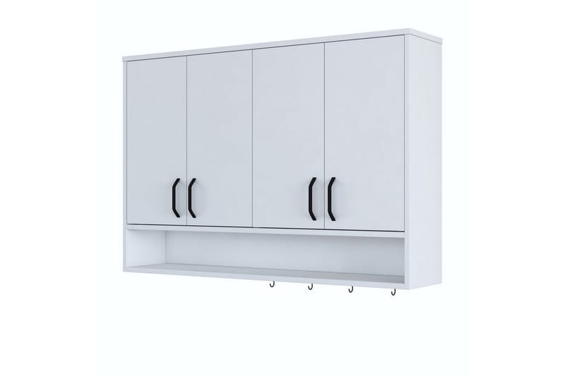 Heba TV-kaappi 120 cm, Valkoinen