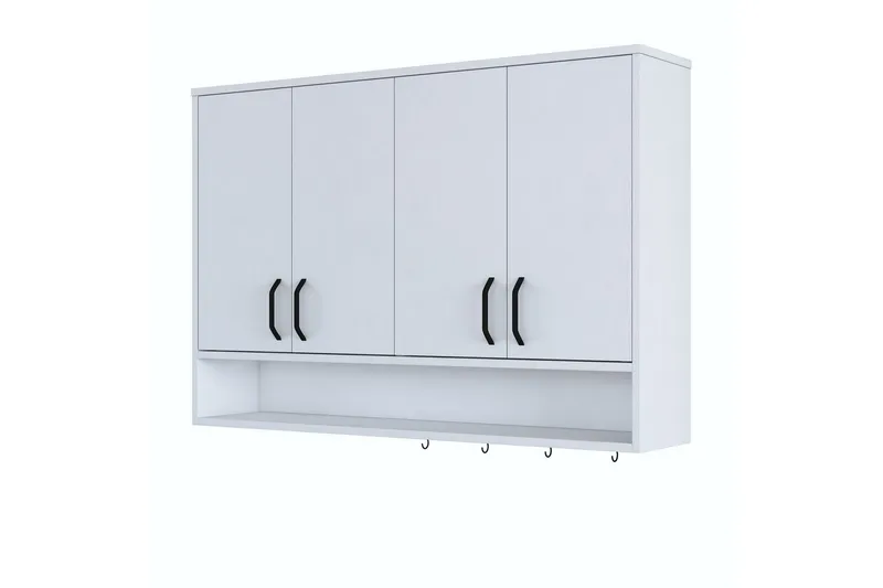 Heba TV-kaappi 120 cm, Valkoinen