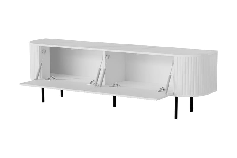 Hemanti TV-taso 180 cm - Musta - Huonekalut - TV- & Mediakalusteet - Tv taso & Mediataso