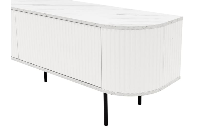 Hemanti TV-taso 180 cm - Musta - Huonekalut - TV- & Mediakalusteet - Tv taso & Mediataso