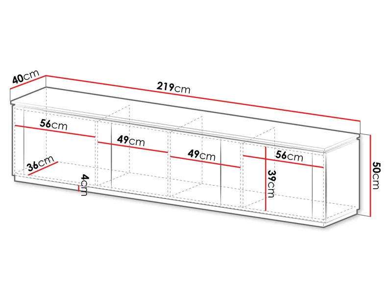 Hilafin TV-taso - Huonekalut - TV- & Mediakalusteet - TV-kaappi
