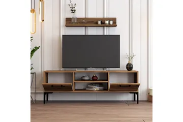 Holter Tv-taso 140 cm - Pähkinäpuu - Huonekalut - TV- & Mediakalusteet - Tv taso & Mediataso