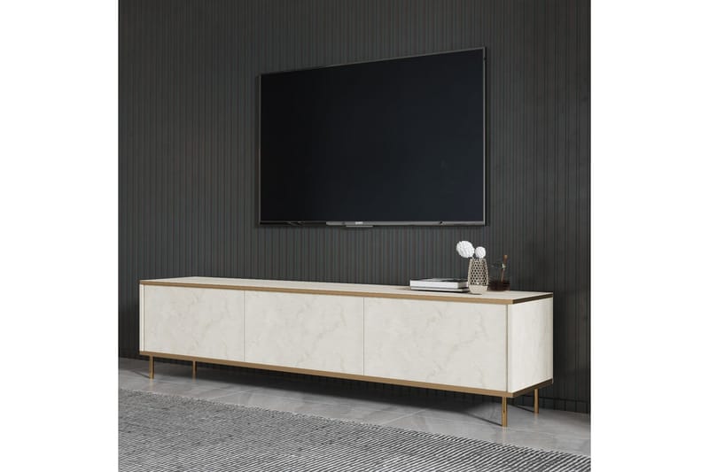 Imaj TV-taso 180 cm - Kulta/Ruskeanharmaa - Huonekalut - TV- & Mediakalusteet - Tv taso & Mediataso