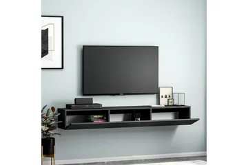 Interlaken Tv-taso 180 cm - Musta - Huonekalut - TV- & Mediakalusteet - Tv taso & Mediataso