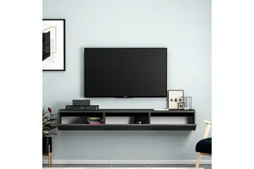 Interlaken Tv-taso 180 cm - Musta - Huonekalut - TV- & Mediakalusteet - Tv taso & Mediataso