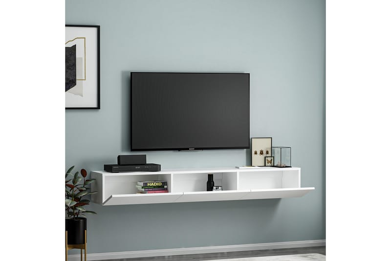 Interlaken Tv-taso 180 cm - Valkoinen - Huonekalut - TV- & Mediakalusteet - Tv taso & Mediataso