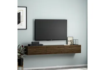 Interlaken Tv-taso 180 cm - Pähkinäpuu - Huonekalut - TV- & Mediakalusteet - Tv taso & Mediataso
