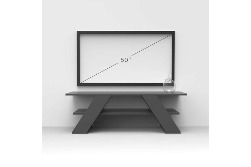 Janesh TV-taso 120 cm - Oliivinvihreä/Valkoinen - Huonekalut - TV- & Mediakalusteet - Tv taso & Mediataso