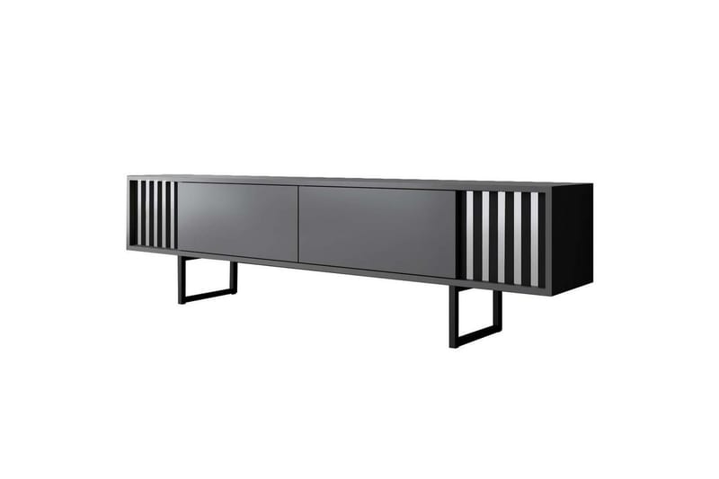 Jeval TV-taso 180 cm - Musta/Antrasiitti - Huonekalut - TV- & Mediakalusteet - Tv taso & Mediataso
