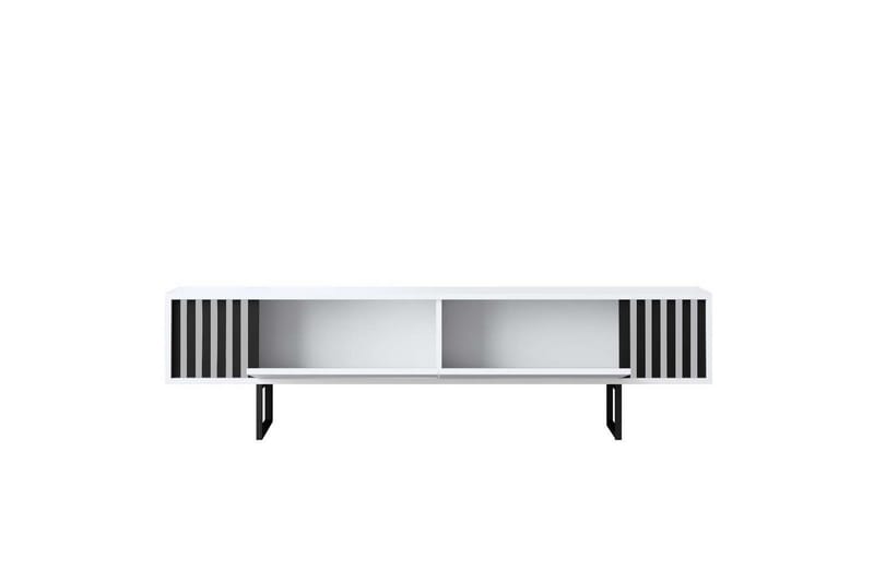 Jeval TV-taso 180 cm - Musta/Valkoinen - Huonekalut - TV- & Mediakalusteet - Tv taso & Mediataso