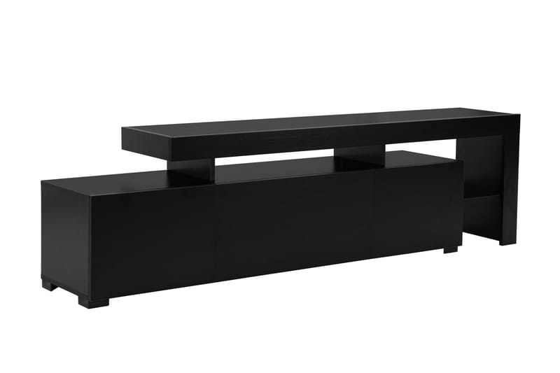 Jurukovo Tv-taso 192x37 cm - Musta - Huonekalut - TV- & Mediakalusteet - Tv taso & Mediataso