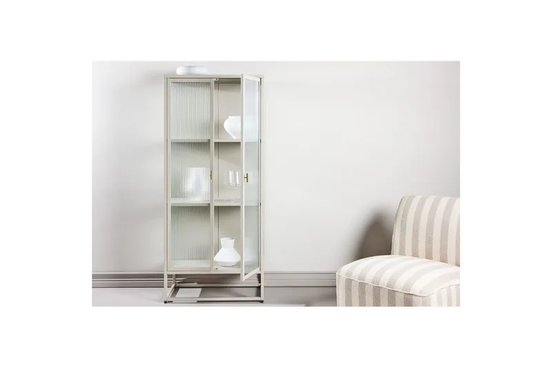 Kaappi Garis - 40x70160 - Säilytys - Kaappi - Vitriini