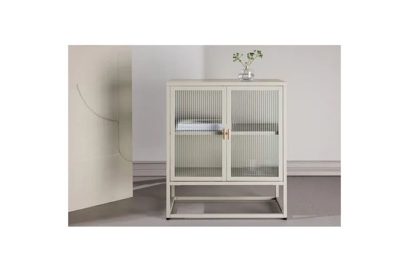 Kaappi Garis - 40x70x80 - Säilytys - Kaappi - Vitriini